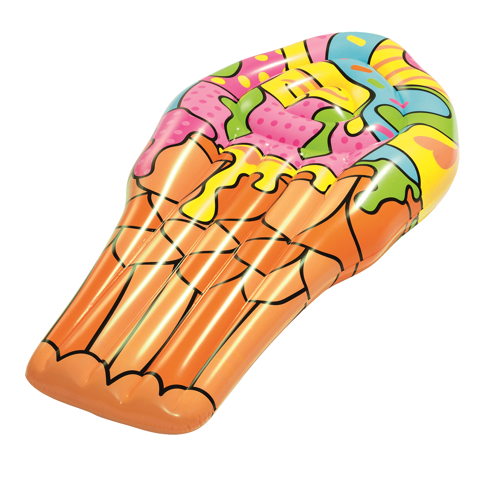 Luchtbed ice cream cone 188 cm