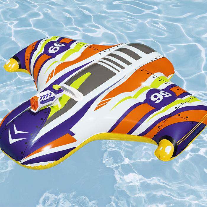 Splash shuttle met waterpistool
