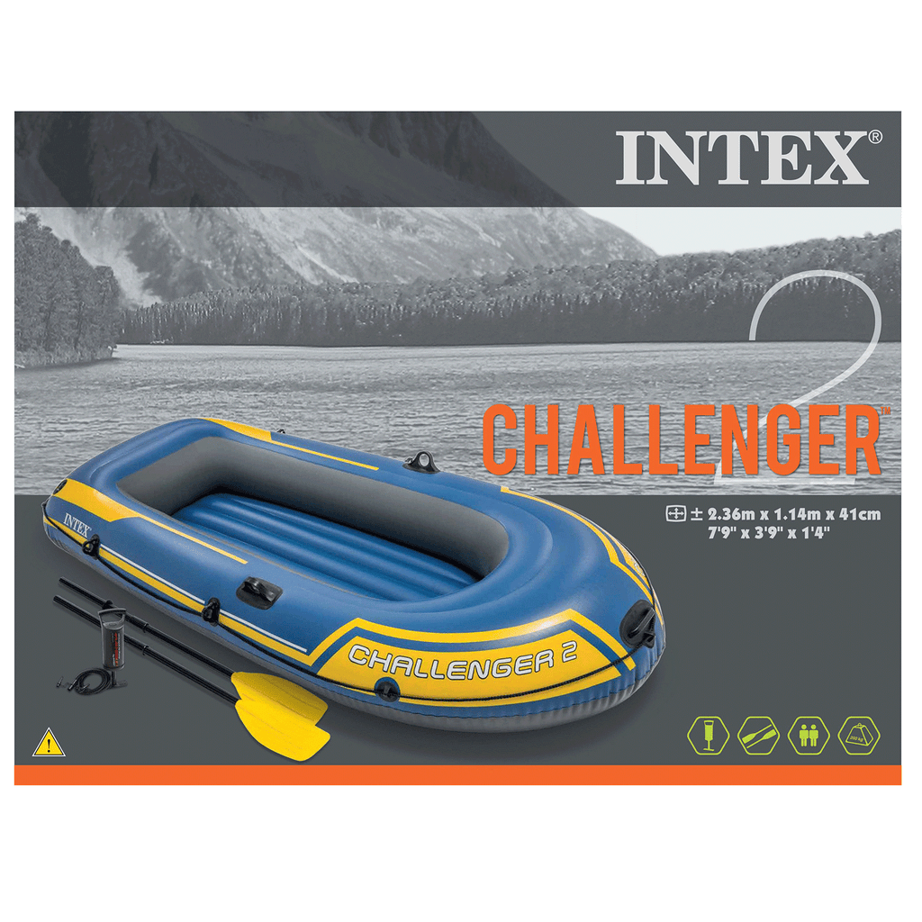 Opblaasboot Challenger 2 (set)