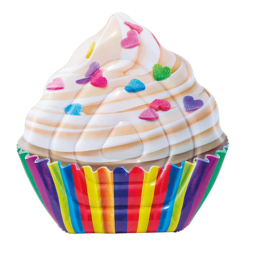 Luchtbed vanilla cupcake 142 cm