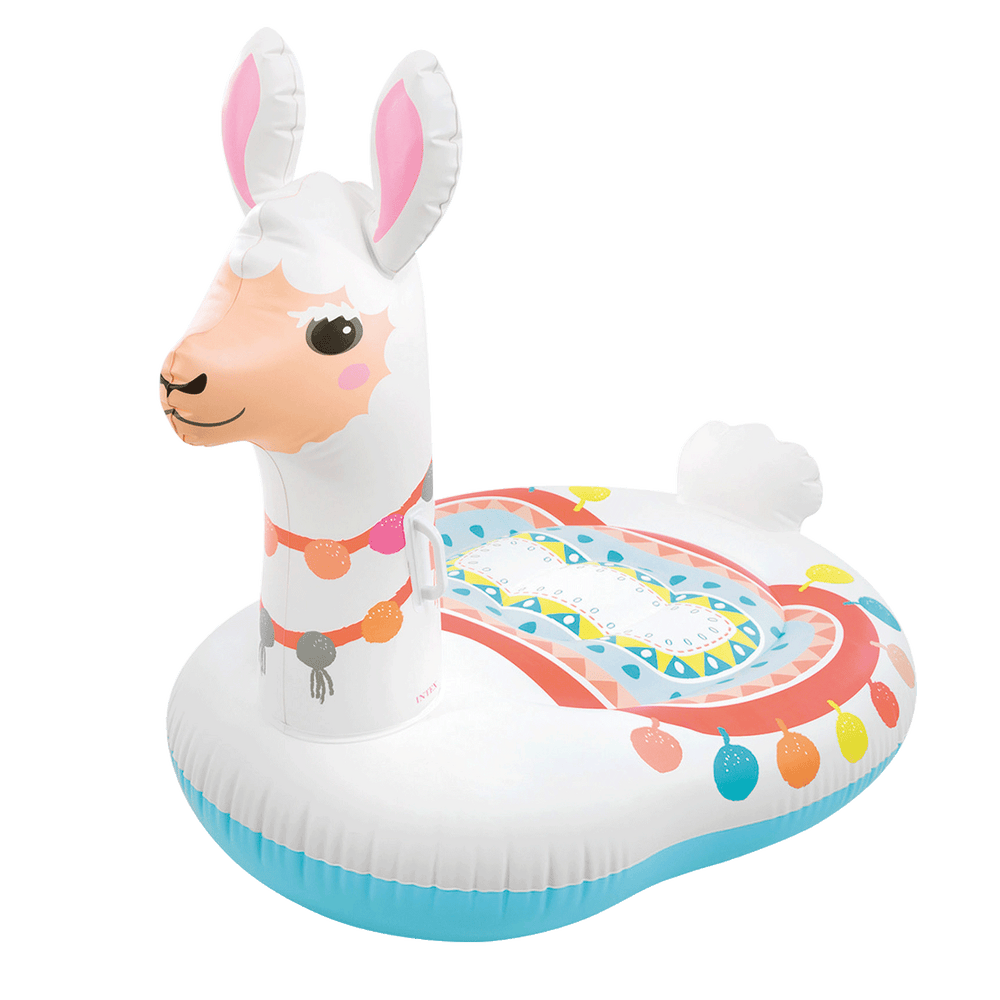 Opblaas Lama ride-on