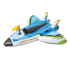 Vliegtuig met waterpistool 117 cm