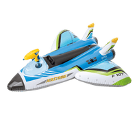 Vliegtuig met waterpistool 117 cm
