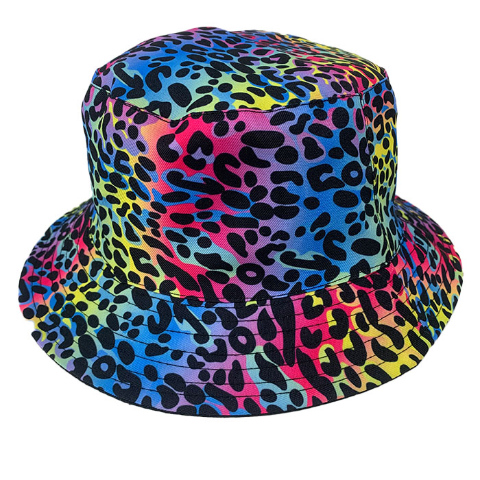 Bucket hat rainbows