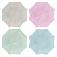 Strandparasol pastel polyester