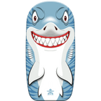 Bodyboard haai/orka 82 cm