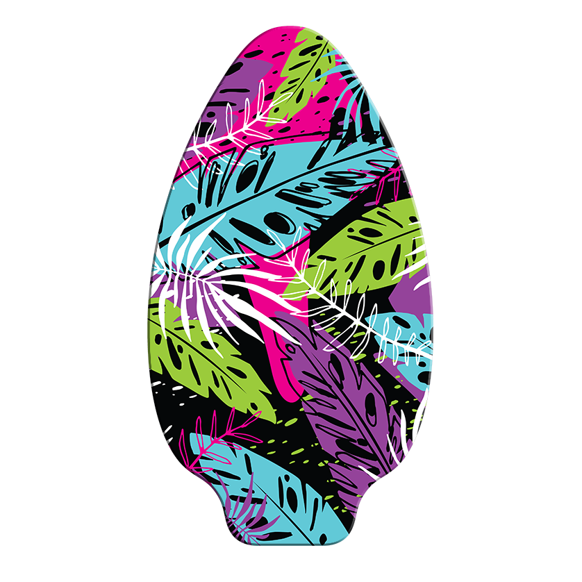 Skimboard Flowers 90 cm