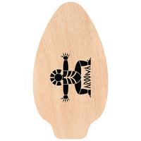 Skimboard Flowers 90 cm