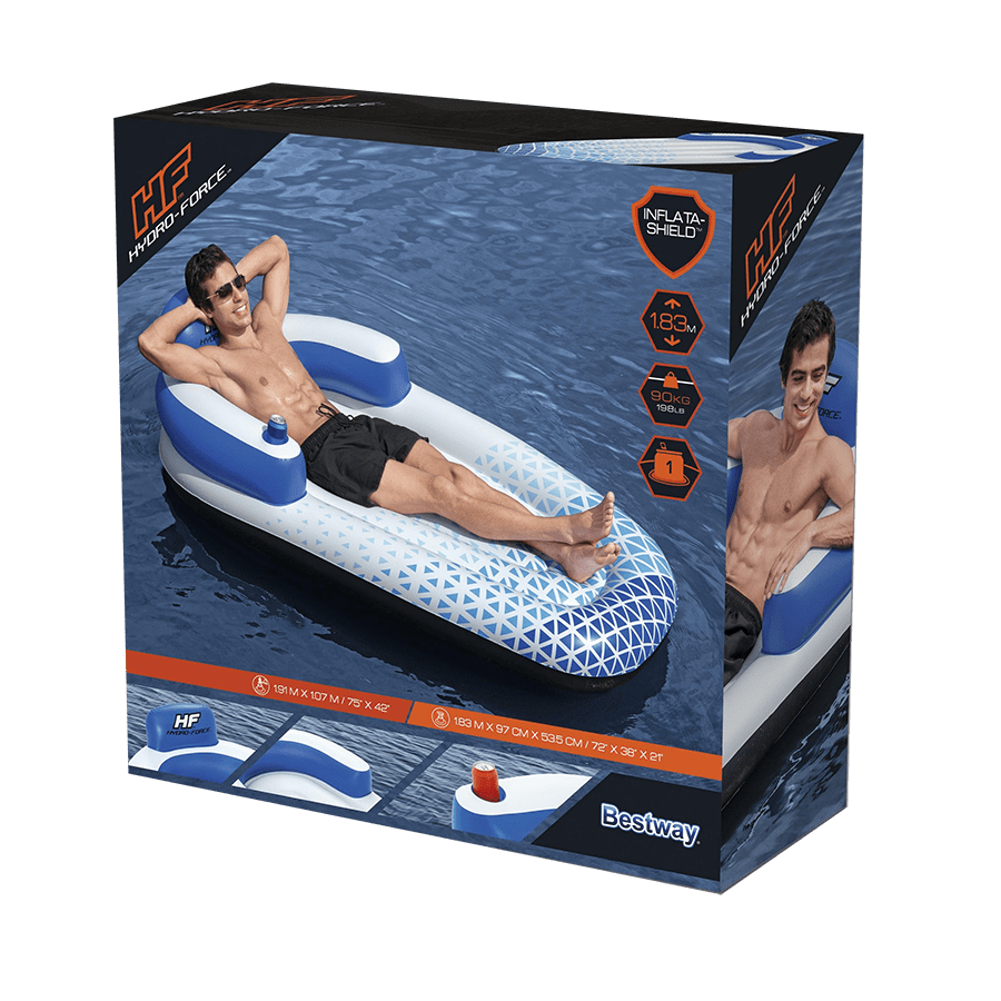 Hydro Force loungebed single