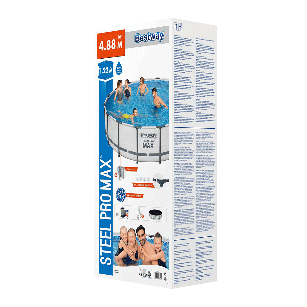 Steel Pro Max zwembad 488x122 cm (set)