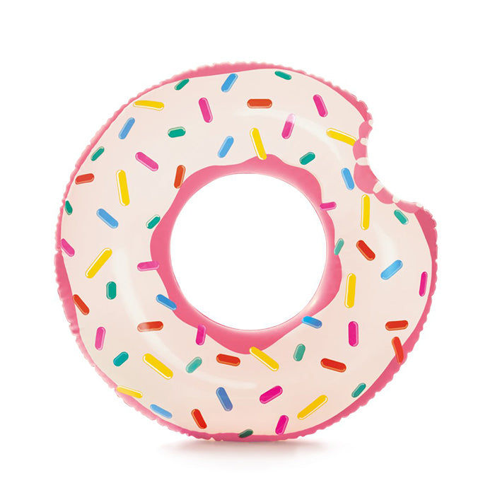 Zwemband regenboog donut 107 cm