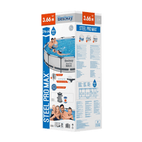 Steel Pro Max zwembad 366x76 cm (set)