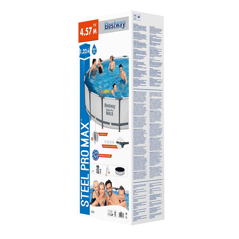 Steel Pro Max zwembad 457x122 cm (set)