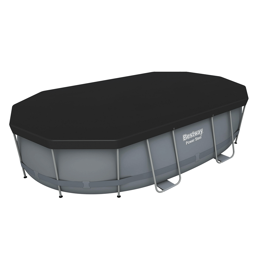 Power Steel zwembad 488x305x107 cm (set)