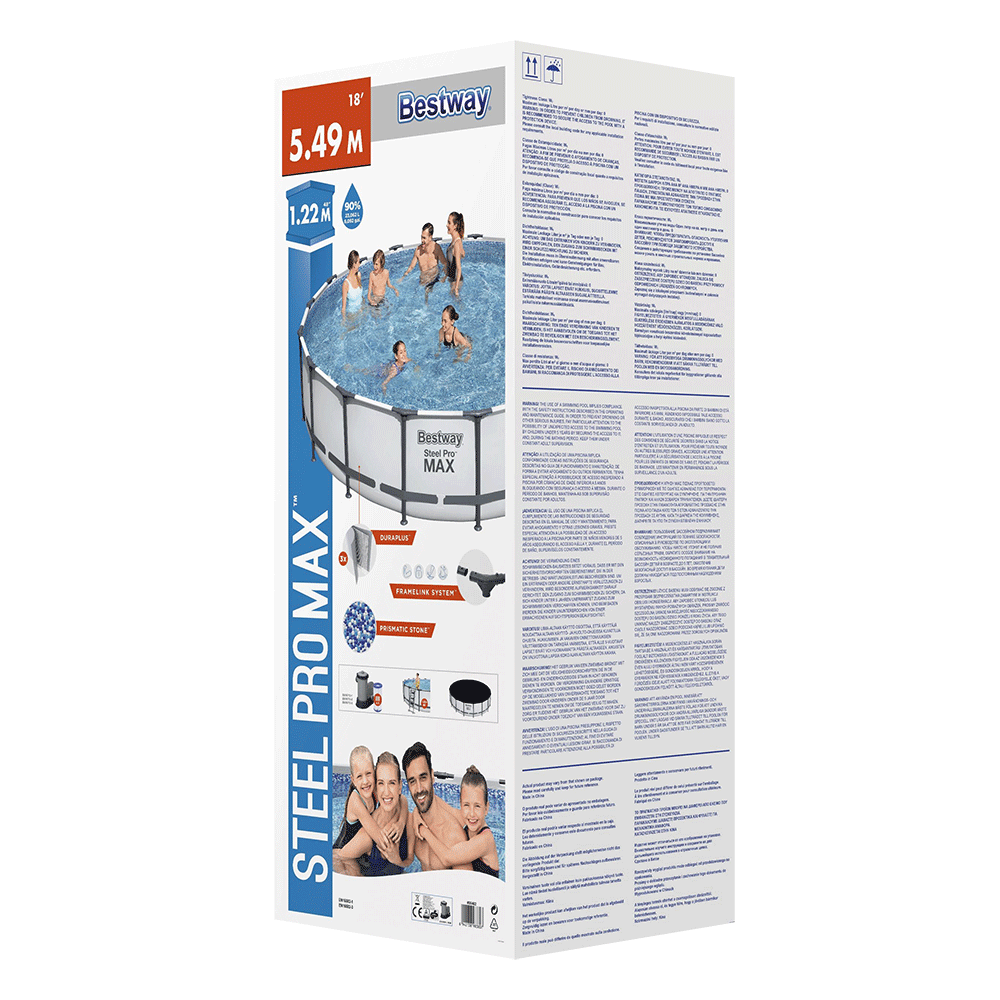 Steel Pro Max zwembad 549x122 cm (set)
