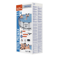 Steel Pro Max zwembad 457x107 cm (set)