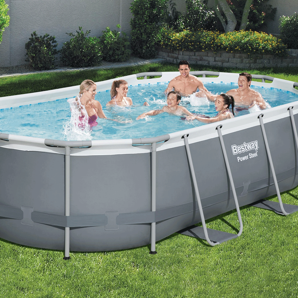 Power Steel zwembad 427x250x100 cm (set)