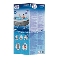 Fast Set zwembad 396x84 cm (incl. filterpomp)