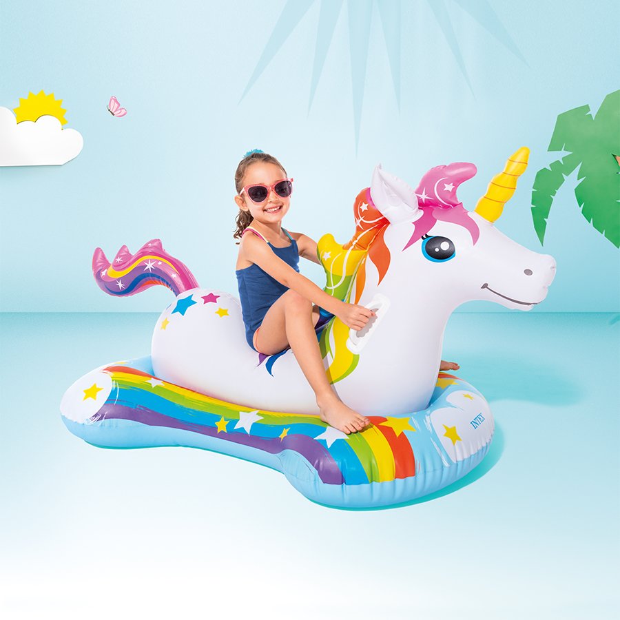 Magische unicorn ride-on