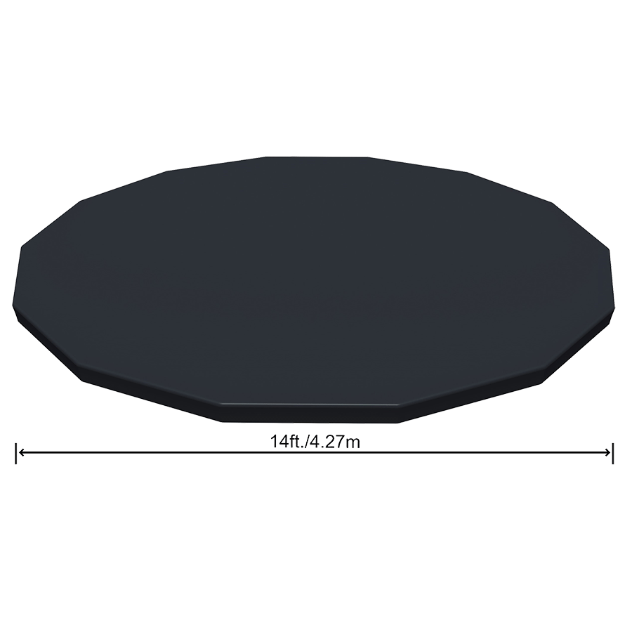 Zwembad afdekzeil 427 cm