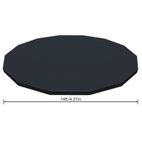Zwembad afdekzeil 427 cm