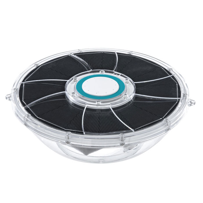 Drijvende solar lamp met fontein