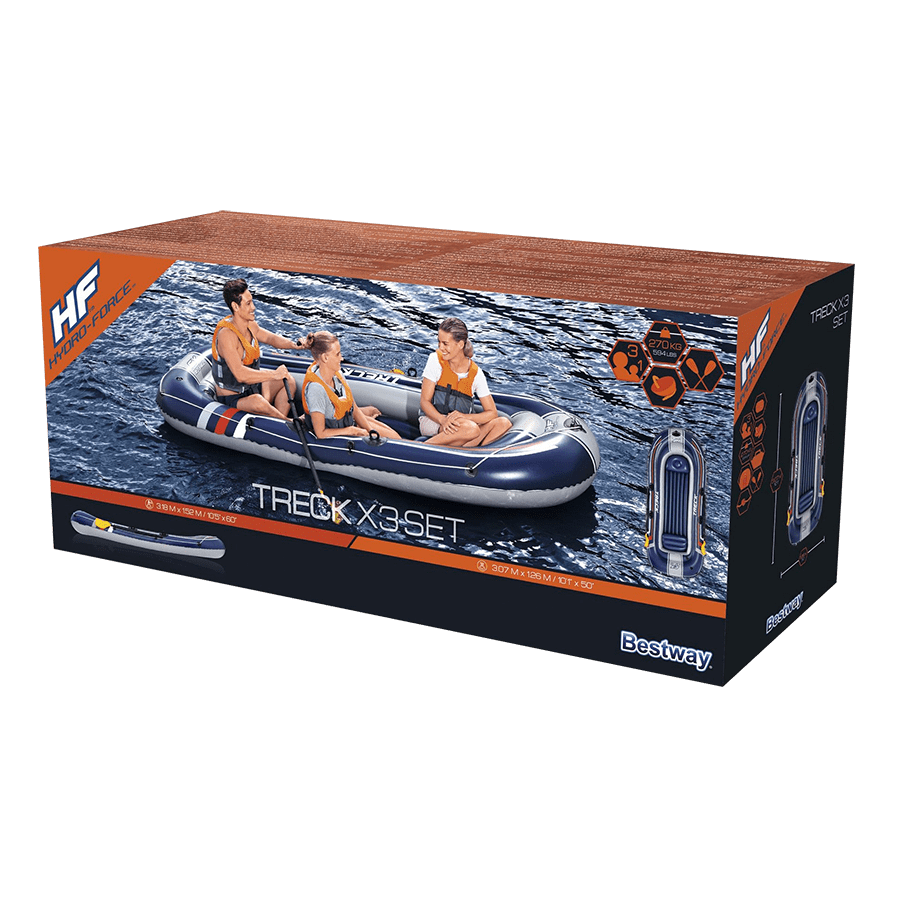 Treck X3 opblaasboot (set)