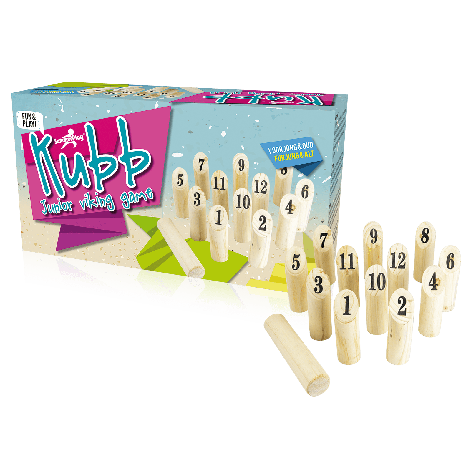 Kubb the viking Junior spel