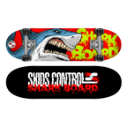 Skateboard shark skids control