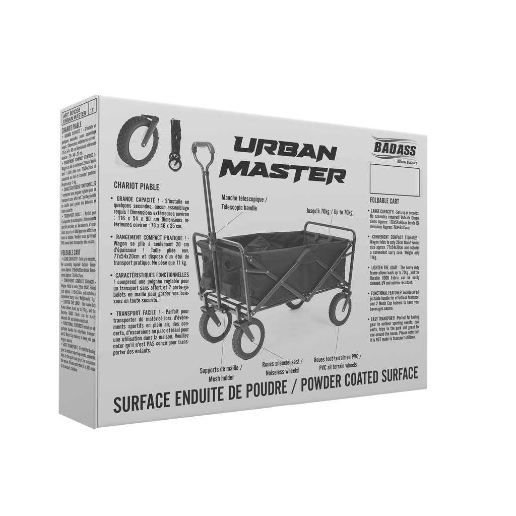 Opvouwbare bolderkar Urban Master