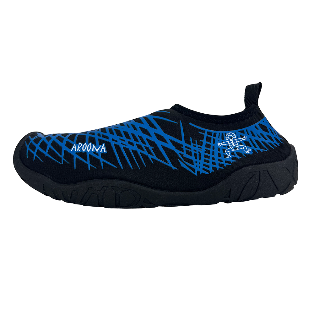 Waterschoenen kind zwart blauw