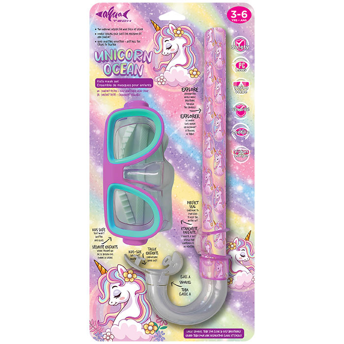 Snorkelset Unicorn Ocean