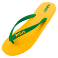 mixstar slipper brasil yellow - men | summertoys.nl