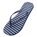 mixstar slippers navy blue stripes | summertoys.nl