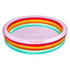 Opblaasbaar zwembad regenboog 150 cm