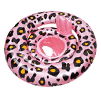 Zwemband baby float panterprint roségoud 0-1 jaar
