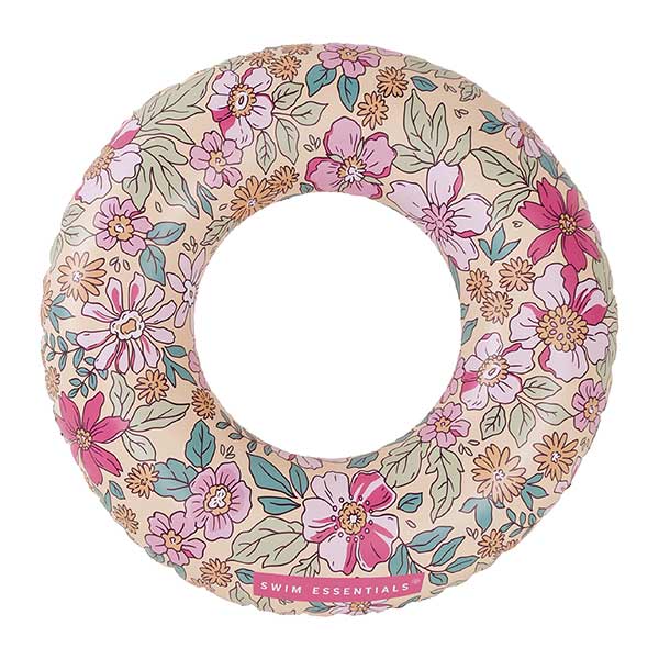 Zwemband bloemen 90 cm