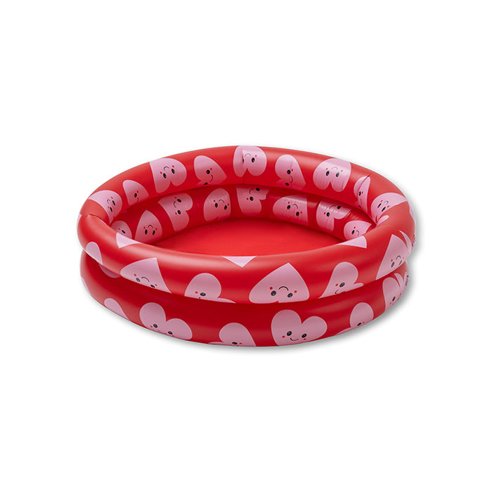 Zwembad red hearts 60 cm
